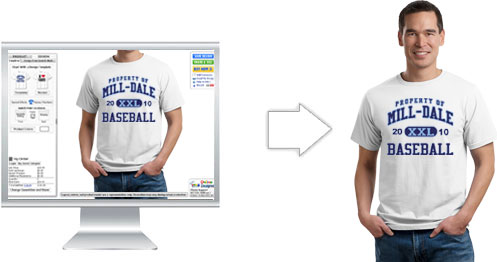 tee shirt design template. Choose A T-shirt Design